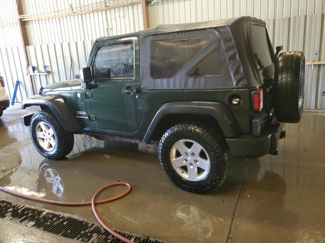 1J4AA2D15AL184748 - 2010 JEEP WRANGLER SPORT მწვანე ფოტო 2