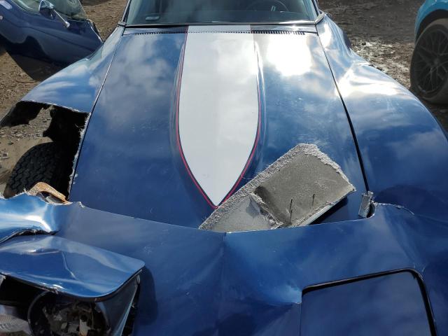 1Z672S526536 - 1972 CHEVROLET CORVETTE BLUE photo 11