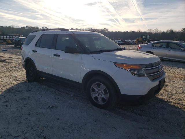 1FM5K7B87EGB22523 - 2014 FORD EXPLORER WHITE photo 4