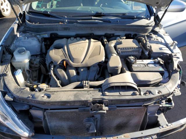 5NPEB4ACXCH401336 - 2012 HYUNDAI SONATA GLS SILVER photo 11