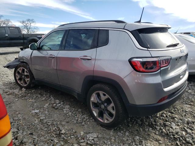 3C4NJCCBXLT234848 - 2020 JEEP COMPASS LIMITED SILVER photo 2