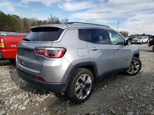 3C4NJCCBXLT234848 - 2020 JEEP COMPASS LIMITED SILVER photo 3