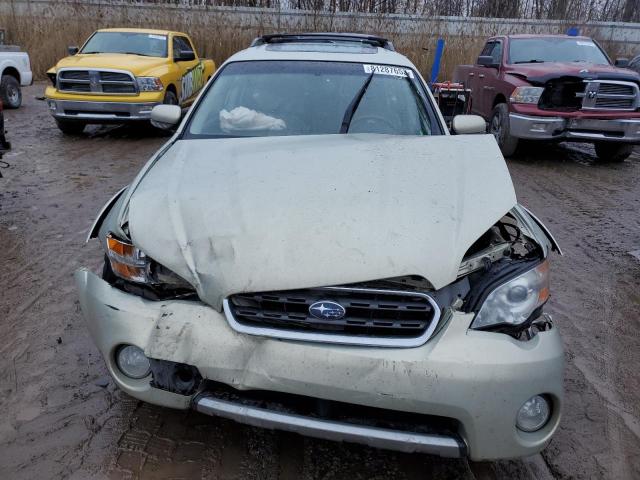 4S4BP86C264322222 - 2006 SUBARU LEGACY OUTBACK 3.0R LL BEAN TAN photo 5