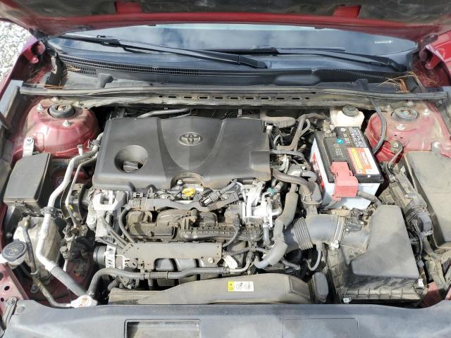 4T1B61HKXJU526662 - 2018 TOYOTA CAMRY XSE 勃艮第红 照片 11