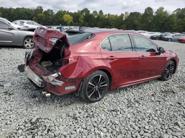 4T1B61HKXJU526662 - 2018 TOYOTA CAMRY XSE 勃艮第红 照片 3