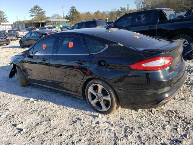 3FA6P0H77GR159850 - 2016 FORD FUSION SE BLACK photo 2