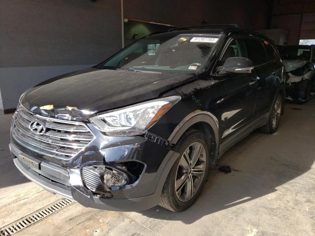 KM8SN4HF3FU106448 - 2015 HYUNDAI SANTA FE GLS BLACK photo 1