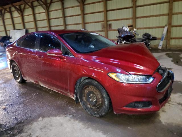 3FA6P0H77GR334999 - 2016 FORD FUSION SE MAROON photo 4