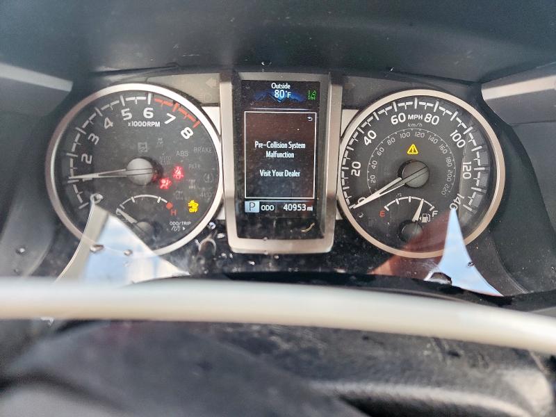 3TMBZ5DN1NM034468 - 2022 TOYOTA TACOMA DOUBLE CAB გრაფიტი ფოტო 9