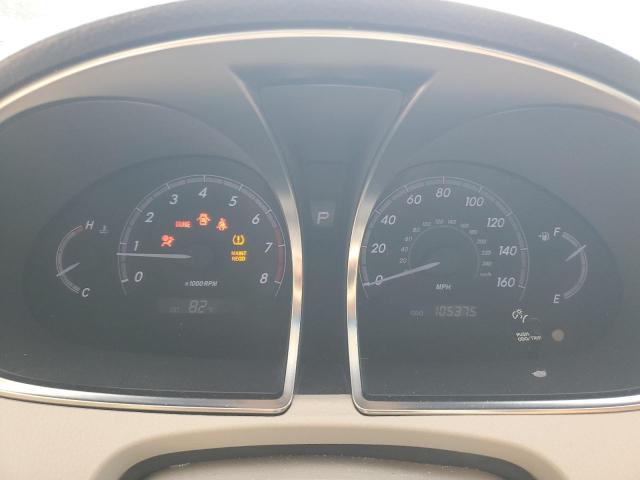 4T1BK3DB7CU444646 - 2012 TOYOTA AVALON BASE შავი ფოტო 9