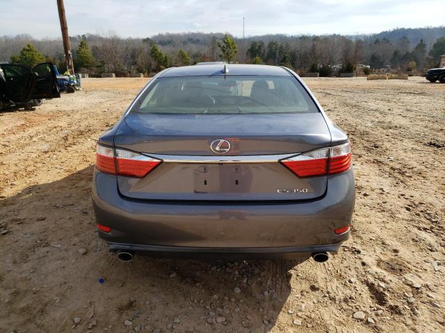 JTHBK1GG5F2205935 - 2015 LEXUS ES 350 GRAY photo 6