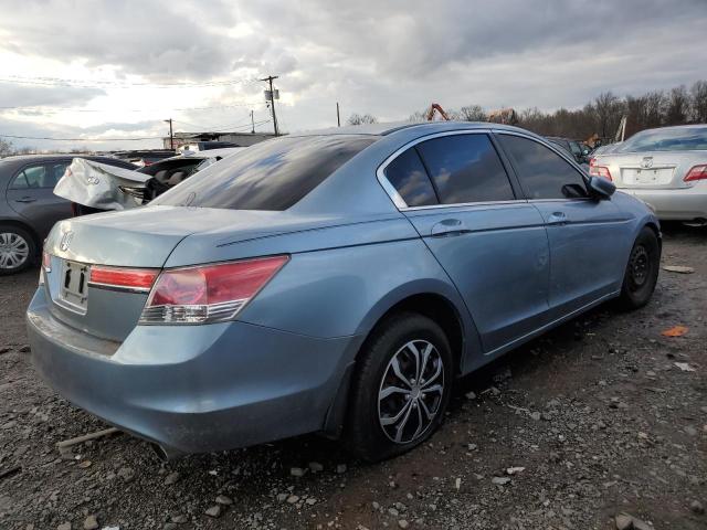 1HGCP2F3XBA116441 - 2011 HONDA ACCORD LX BLUE photo 3