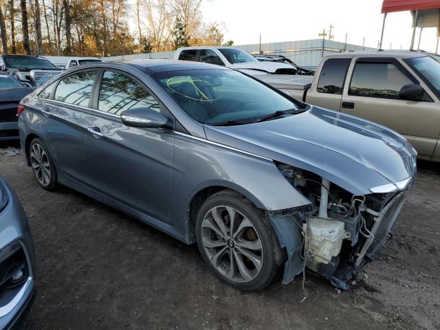 5NPEC4AB6EH887537 - 2014 HYUNDAI SONATA SE CHARCOAL photo 4