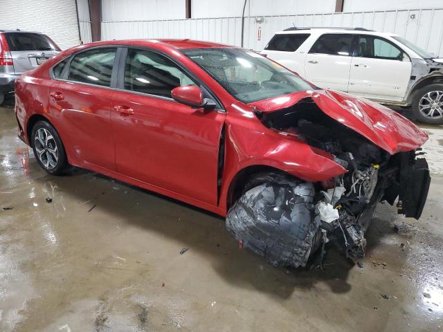 3KPF24AD1KE037355 - 2019 KIA FORTE FE RED photo 4