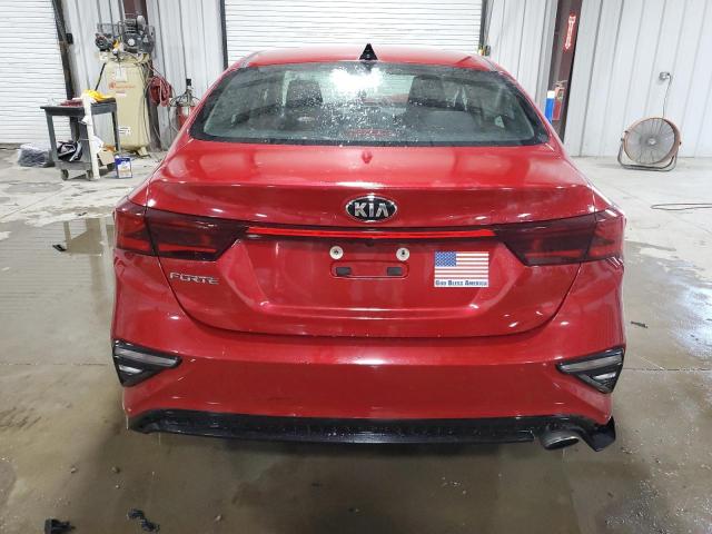 3KPF24AD1KE037355 - 2019 KIA FORTE FE RED photo 6