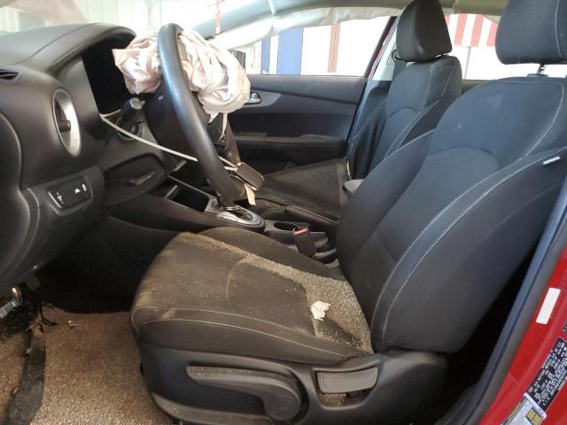 3KPF24AD1KE037355 - 2019 KIA FORTE FE RED photo 7