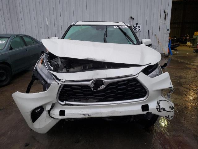 5TDHZRBH6LS522472 - 2020 TOYOTA HIGHLANDER XLE WHITE photo 5