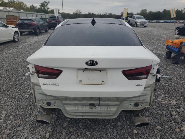 5XXGU4L13KG275054 - 2019 KIA OPTIMA EX WHITE photo 6