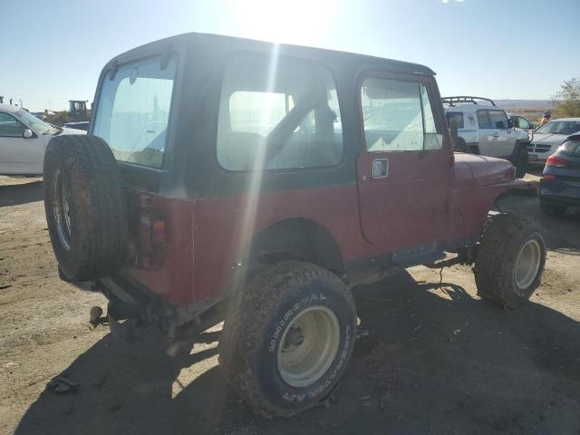 2BCCV8133JB529420 - 1988 JEEP WRANGLER SPORT RED photo 3