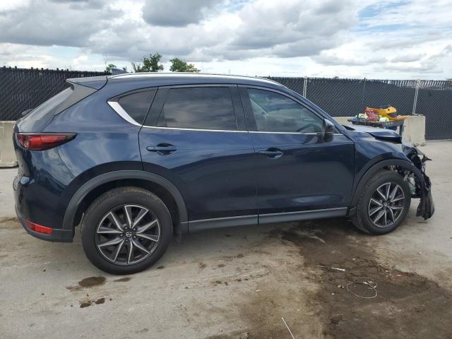 JM3KFADM3J1424379 - 2018 MAZDA CX-5 GRAND TOURING BLUE photo 3