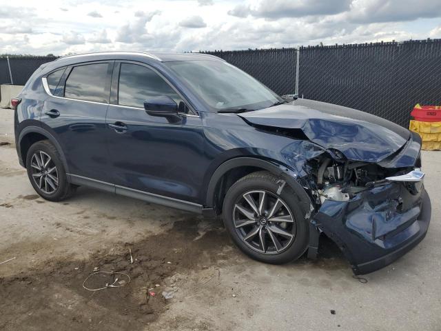 JM3KFADM3J1424379 - 2018 MAZDA CX-5 GRAND TOURING BLUE photo 4