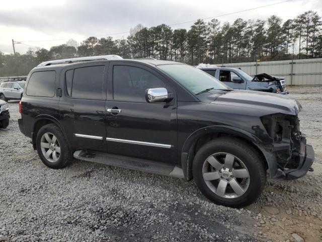 5N1BA0ND3DN602607 - 2013 NISSAN ARMADA SV BLACK photo 4