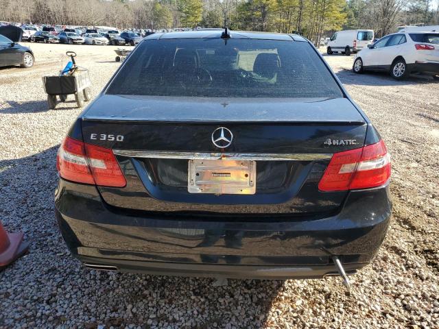 WDDHF8HB5BA367579 - 2011 MERCEDES-BENZ E 350 4MATIC BLACK photo 6