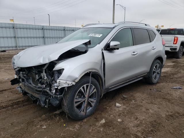 5N1AT2MV5HC845445 - 2017 NISSAN ROGUE SV SILVER photo 1