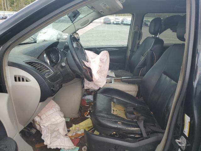 2C4RC1BG7ER326891 - 2014 CHRYSLER TOWN & COU TOURING შავი ფოტო 7