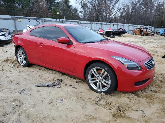 JNKCV64F99M650563 - 2009 INFINITI G37 RED photo 4