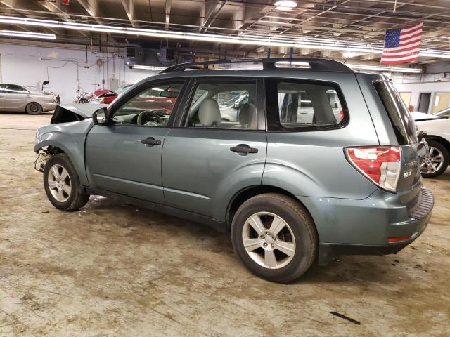 JF2SHABC8DH426851 - 2013 SUBARU FORESTER 2.5X TEAL photo 2