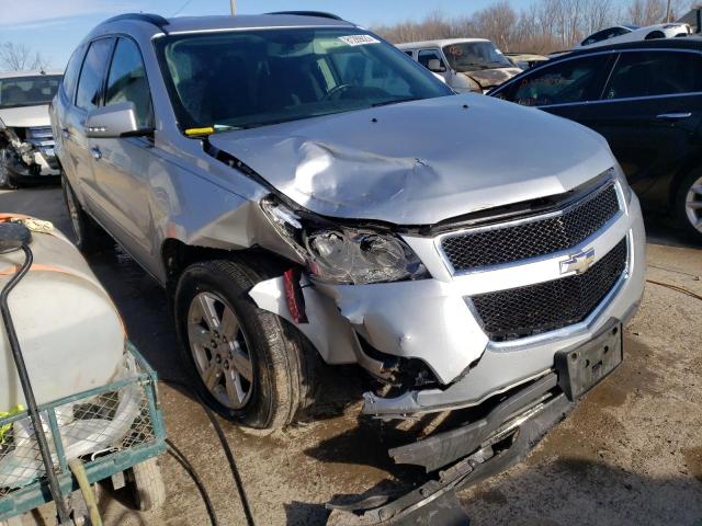 1GNKRGED2CJ235847 - 2012 CHEVROLET TRAVERSE LT SILVER photo 4