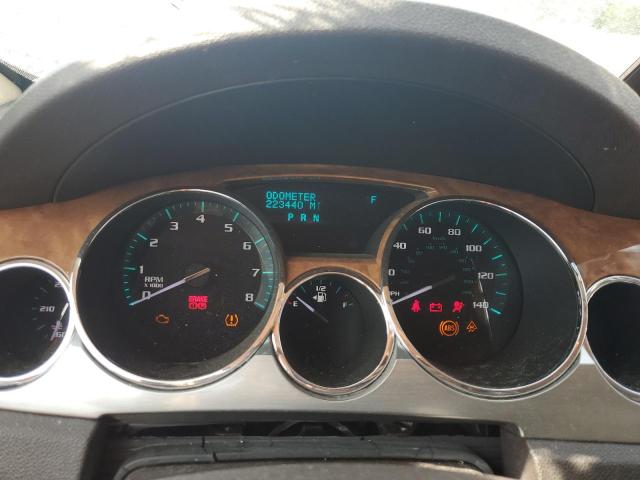 5GALRCED8AJ191289 - 2010 BUICK ENCLAVE CXL Սպիտակ լուսանկար 9