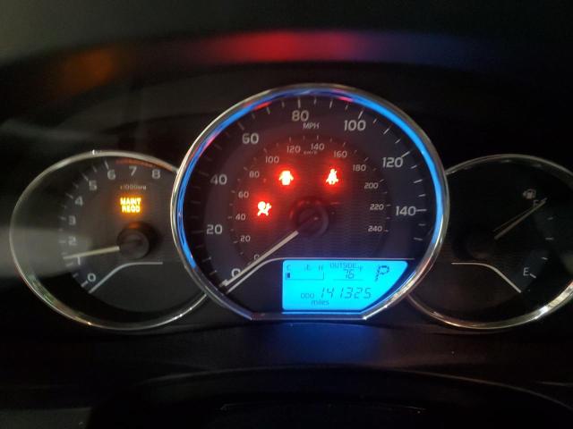 2T1BURHEXGC552316 - 2016 TOYOTA COROLLA L BLACK photo 9