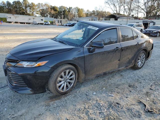 4T1B11HK6KU766887 - 2019 TOYOTA CAMRY L BLACK photo 1