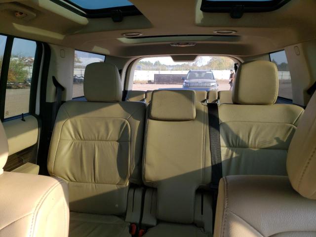 2FMHK6C80EBD10152 - 2014 FORD FLEX SEL თეთრი ფოტო 10