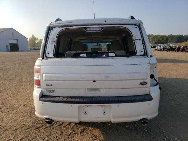 2FMHK6C80EBD10152 - 2014 FORD FLEX SEL თეთრი ფოტო 6