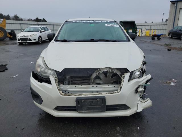 JF1GJAA63EG021482 - 2014 SUBARU IMPREZA WHITE photo 5