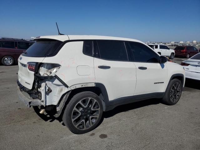 3C4NJCAB0KT727164 - 2019 JEEP COMPASS SPORT Beyaz fotoğraf 3