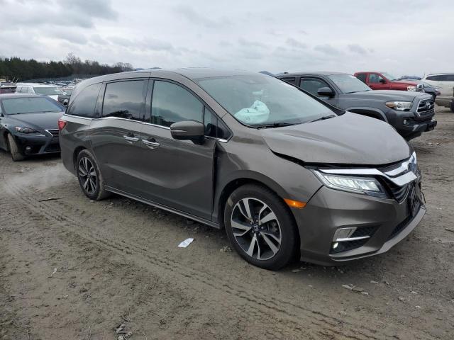 5FNRL6H93KB070746 - 2019 HONDA ODYSSEY ELITE GRAY photo 4