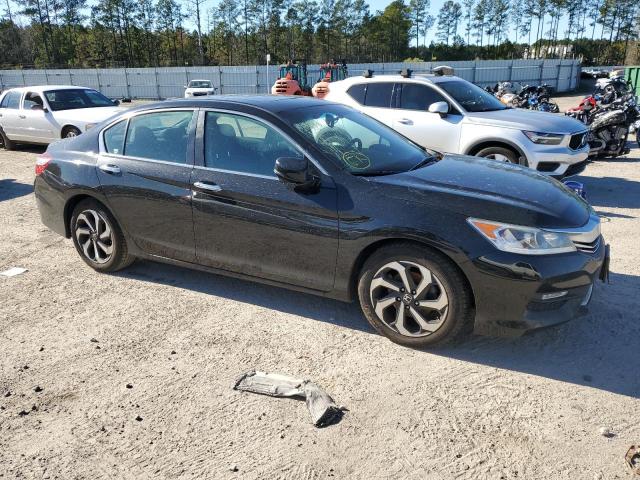 1HGCR2F81HA047797 - 2017 HONDA ACCORD EXL BLACK photo 4