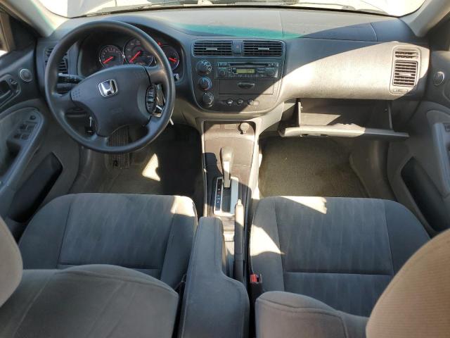 2HGES16515H511813 - 2005 HONDA CIVIC LX SILVER photo 8