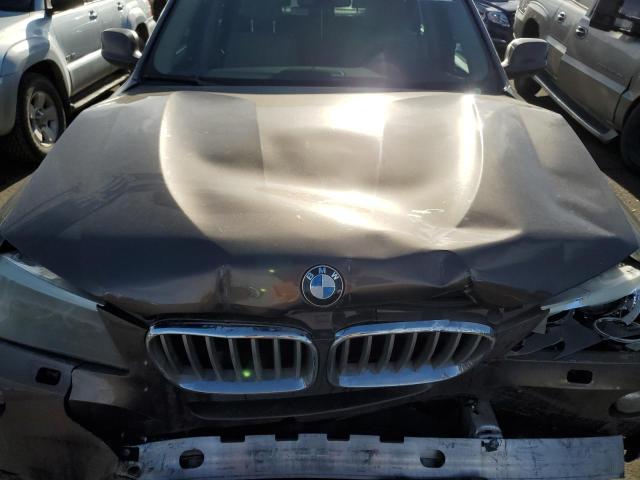 5UXWX7C51BL732174 - 2011 BMW X3 XDRIVE35I BROWN photo 12