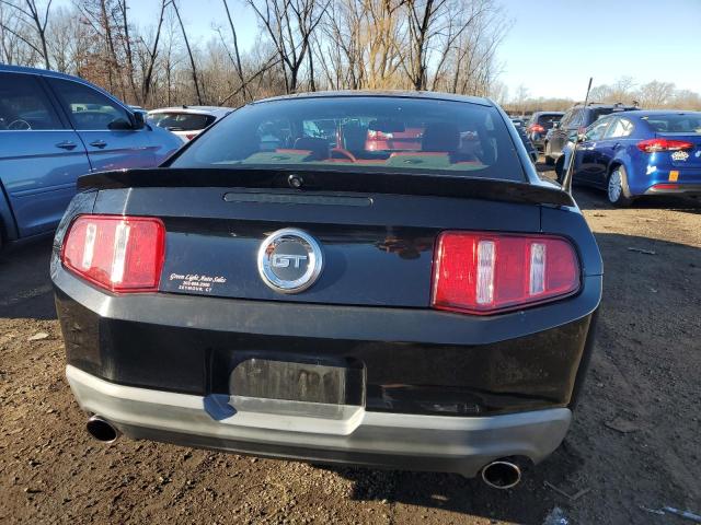 1ZVBP8CH6A5149177 - 2010 FORD MUSTANG GT BLACK photo 6