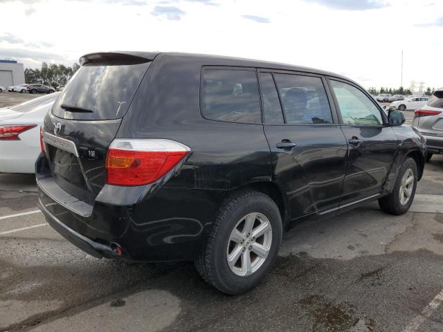 JTEDS41A282030039 - 2008 TOYOTA HIGHLANDER შავი ფოტო 3