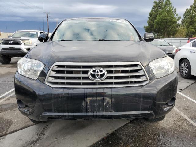 JTEDS41A282030039 - 2008 TOYOTA HIGHLANDER შავი ფოტო 5