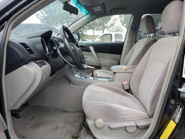 JTEDS41A282030039 - 2008 TOYOTA HIGHLANDER შავი ფოტო 7