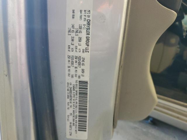 2A4RR8DG4BR780140 - 2011 CHRYSLER TOWN & COU TOURING L SILVER photo 13