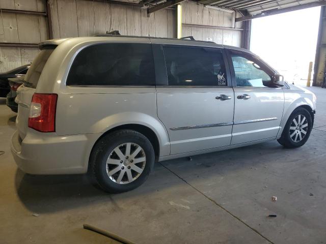 2A4RR8DG4BR780140 - 2011 CHRYSLER TOWN & COU TOURING L SILVER photo 3