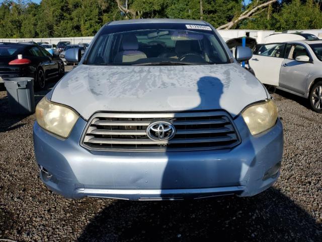 JTEDS41A082001509 - 2008 TOYOTA HIGHLANDER BLUE photo 5